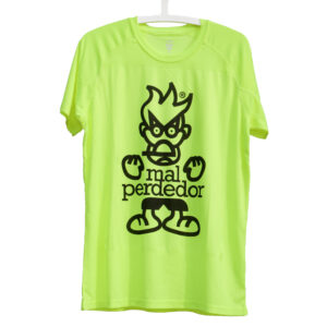 T-shirt Mal Perdedor Unisex Verdino Stampa Nera